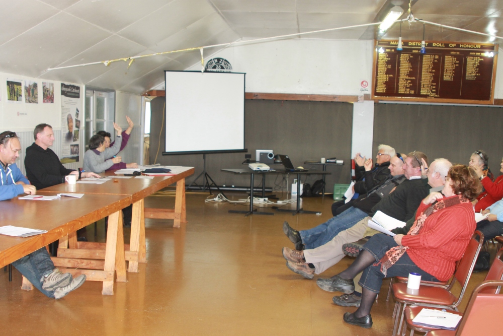 Whangawehi Catchment First Annual General Meeting (1/6)